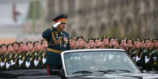 Military parade marking 72nd anniversary of Victory in 1941-45 Great Patriotic War