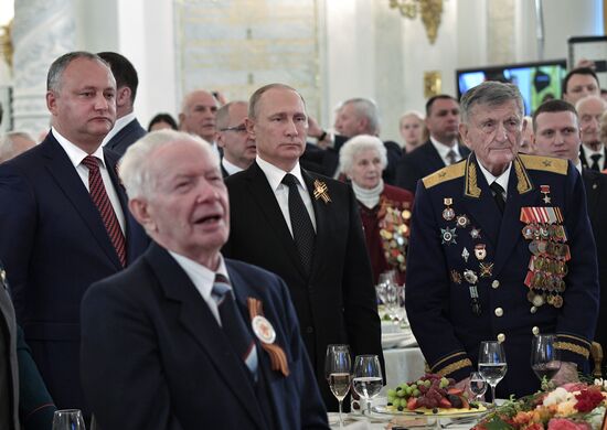 Reception on behalf of Russian President marking the 72nd anniversary of Victory in Great Patriotic War