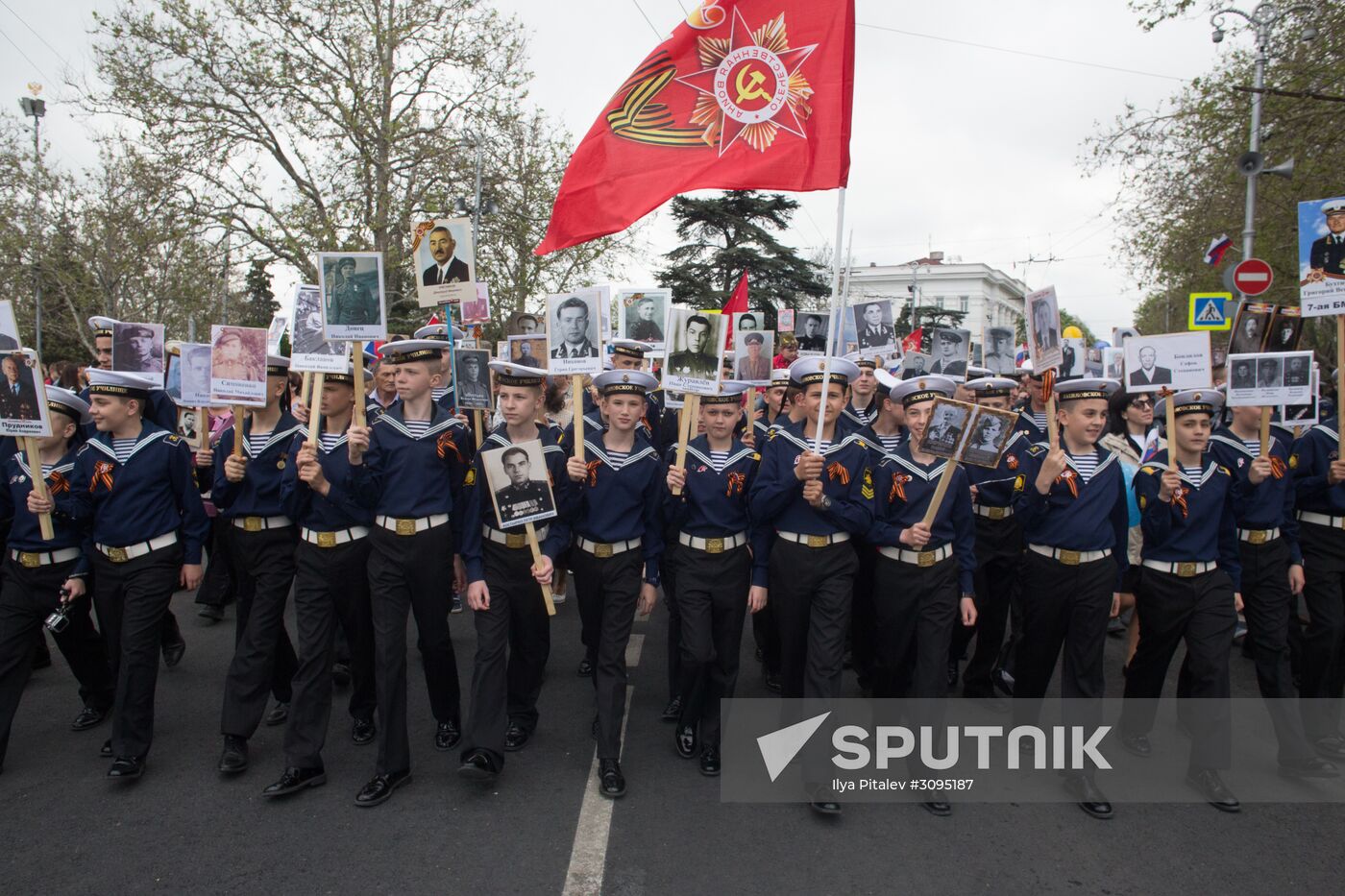 Immortal Regiment march in Russian cities