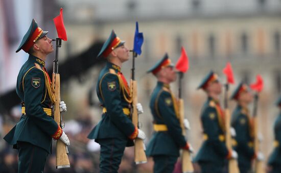 Military parade marking 72nd anniversary of Victory in 1941-45 Great Patriotic War