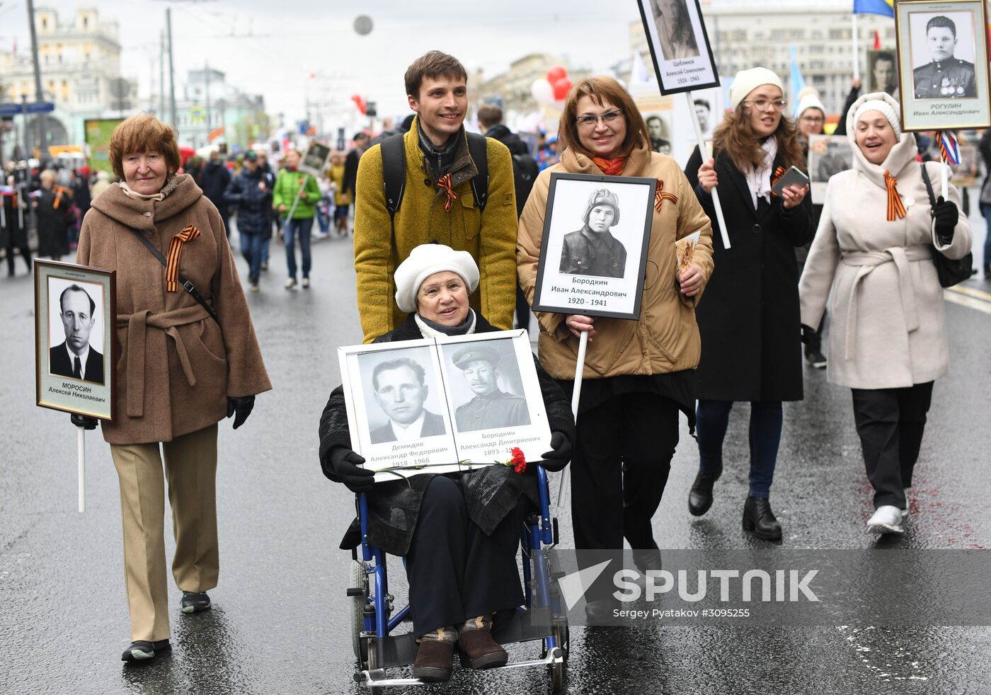 Immortal Regiment march in Russian cities