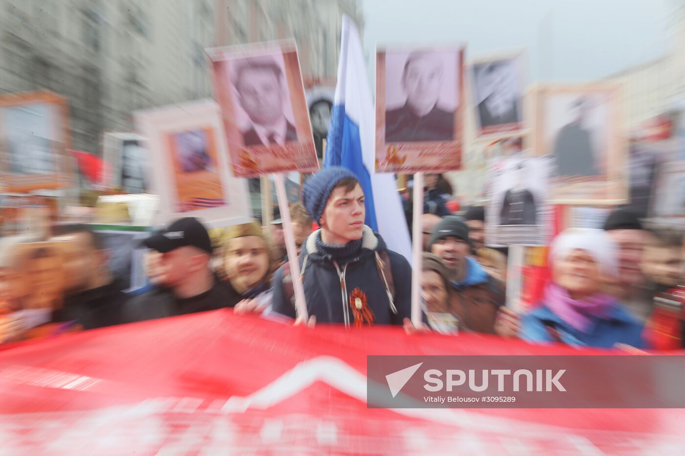 The Immortal Regiment march in Moscow