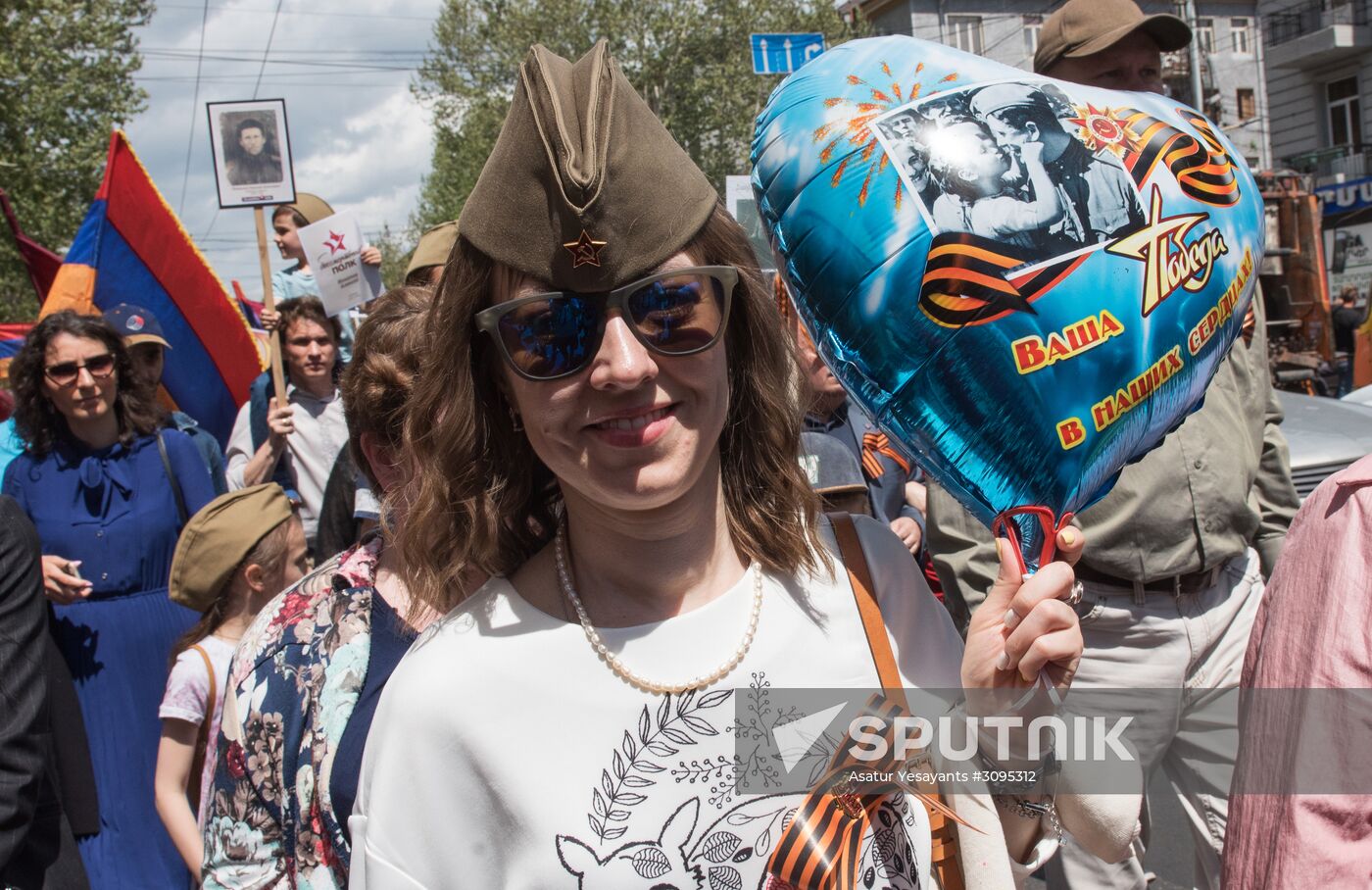 Immortal Regiment march in Europe