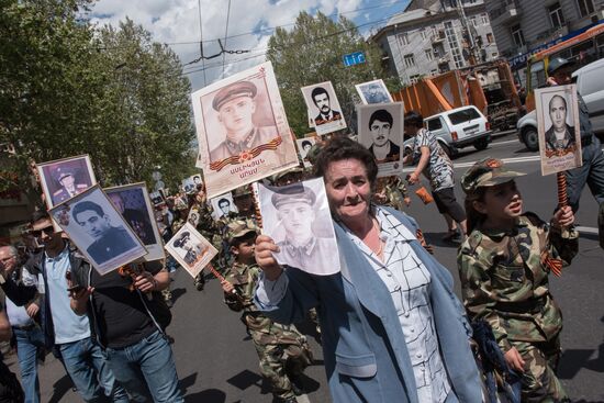 Immortal Regiment march in Europe