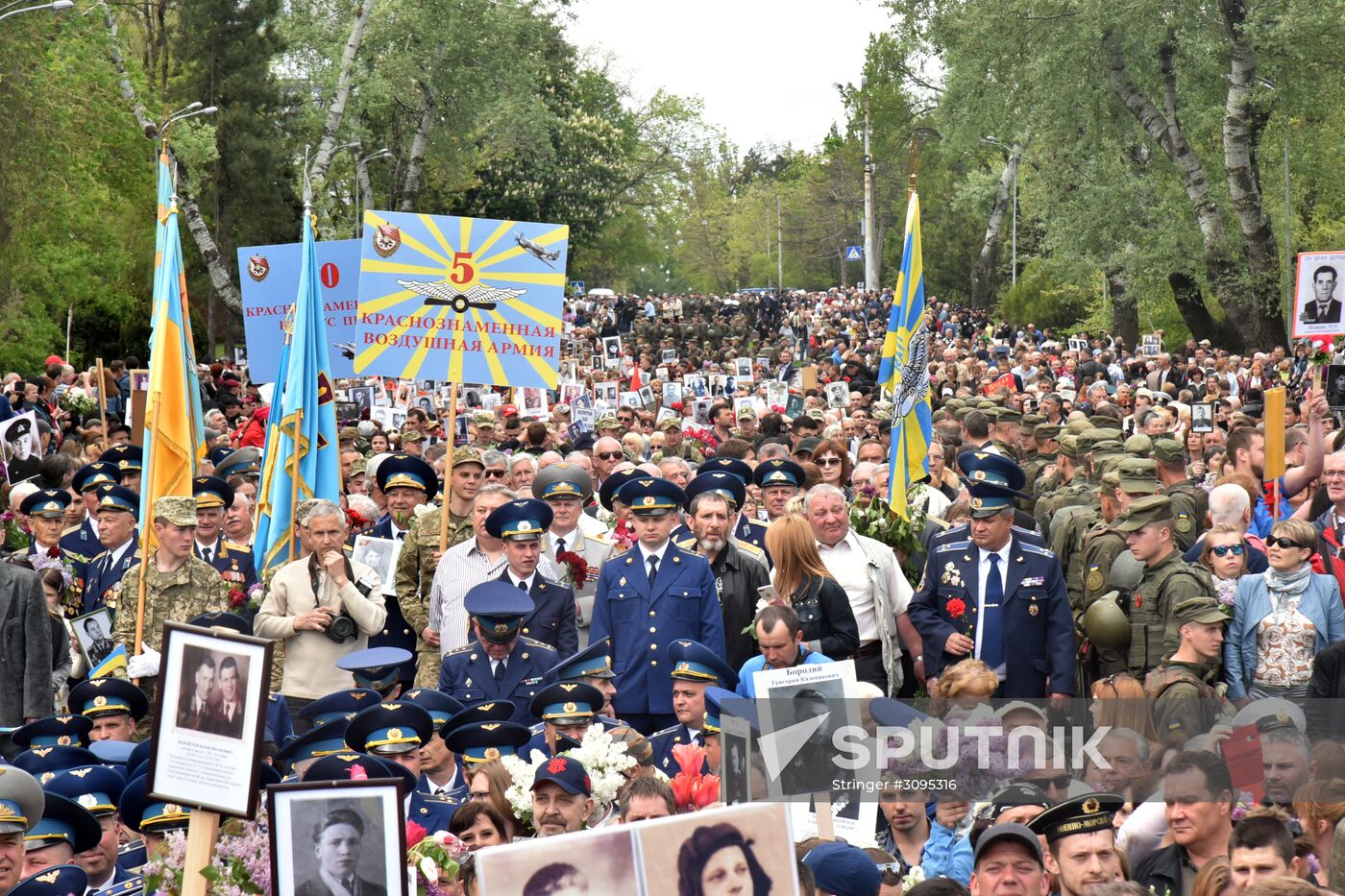 Immortal Regiment march abroad