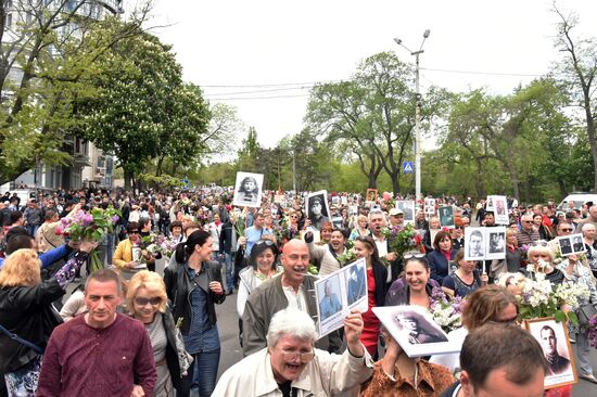Immortal Regiment march abroad