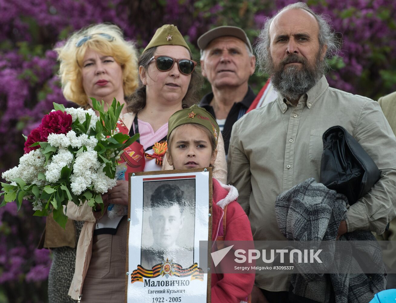 The Immortal Regiment march in cities of Russia