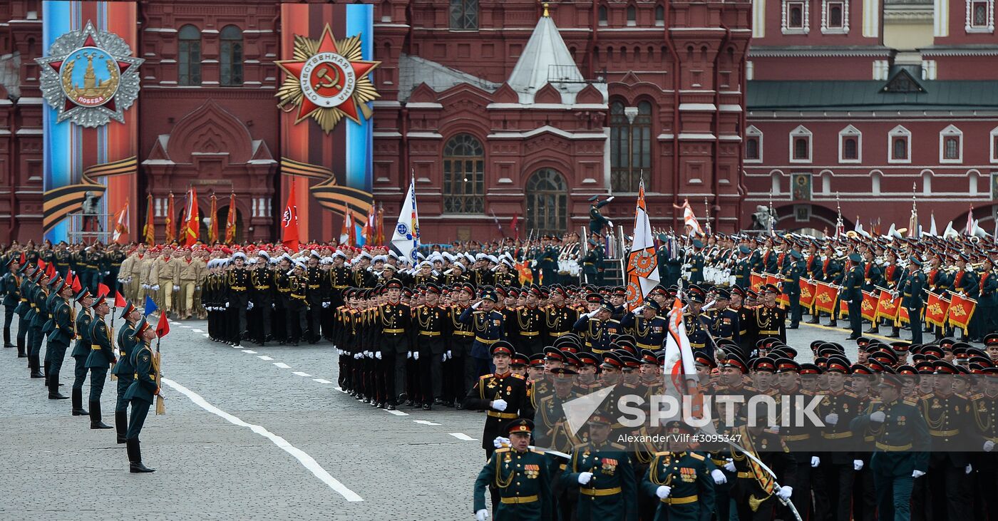 Military parade marking 72nd anniversary of Victory in 1941-45 Great Patriotic War