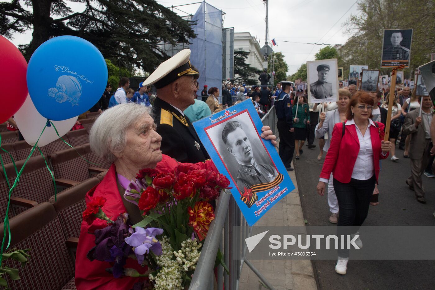 Immortal Regiment march in Russian cities