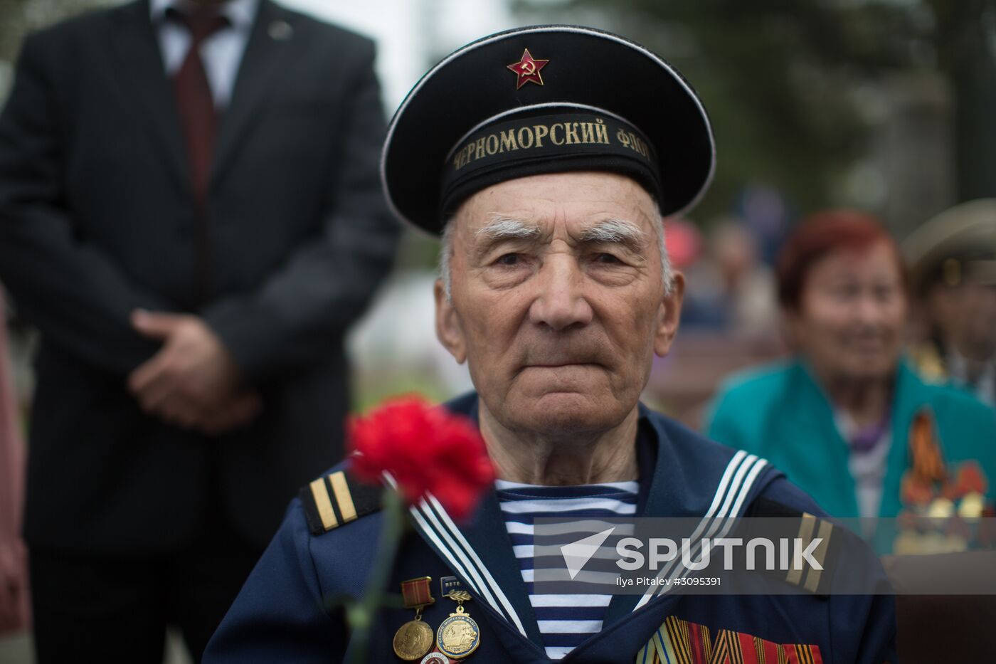Victory Day parade in Crimea