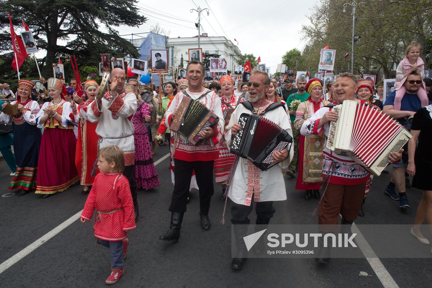 Immortal Regiment march in Russian cities
