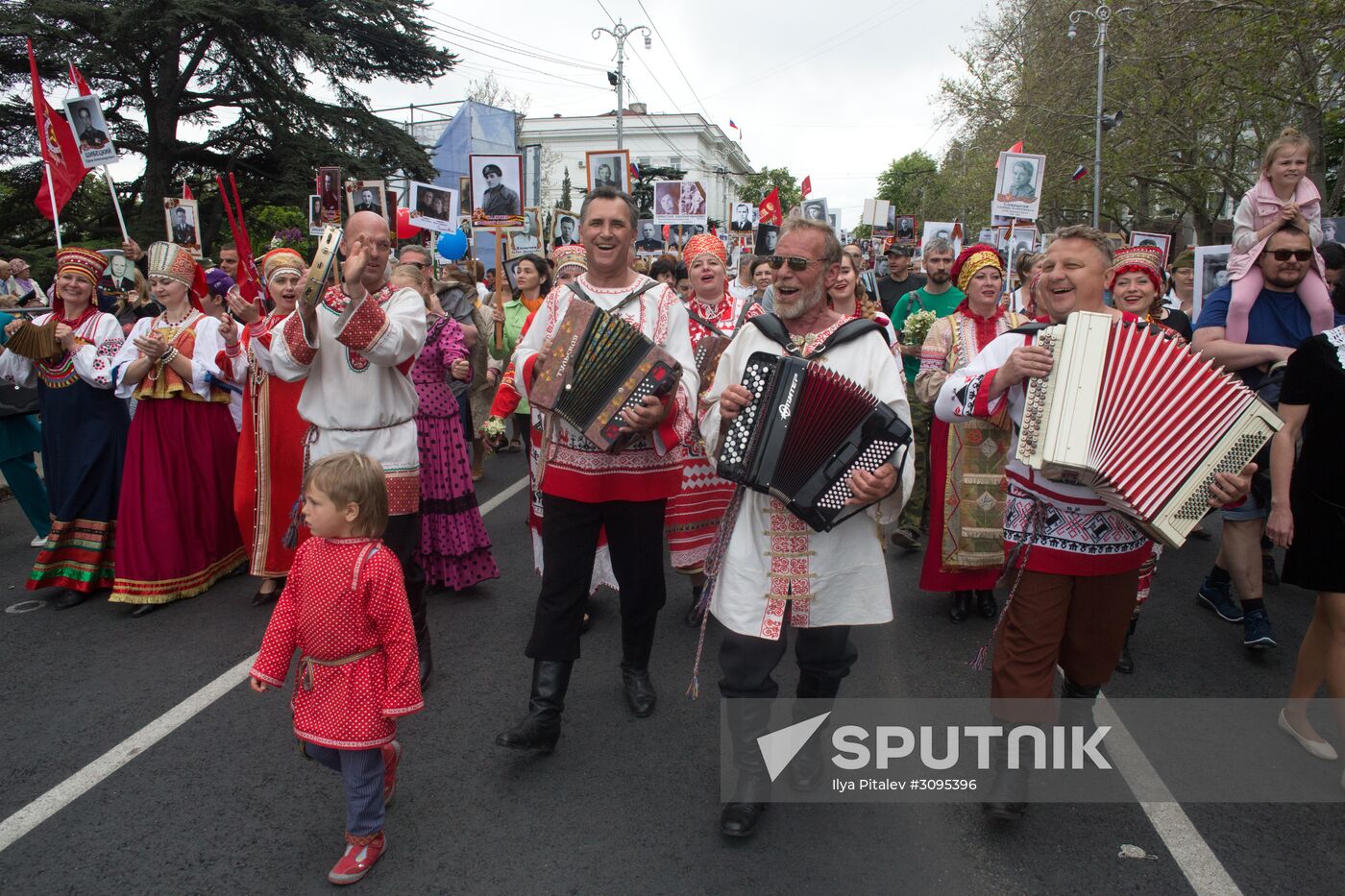 Immortal Regiment march in Russian cities