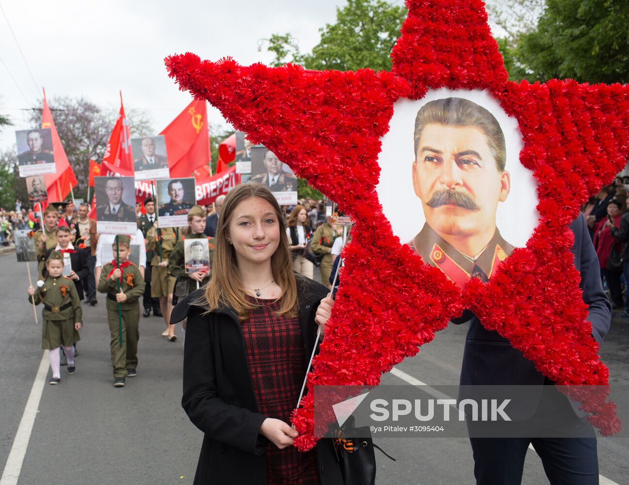 Immortal Regiment march in Russian cities