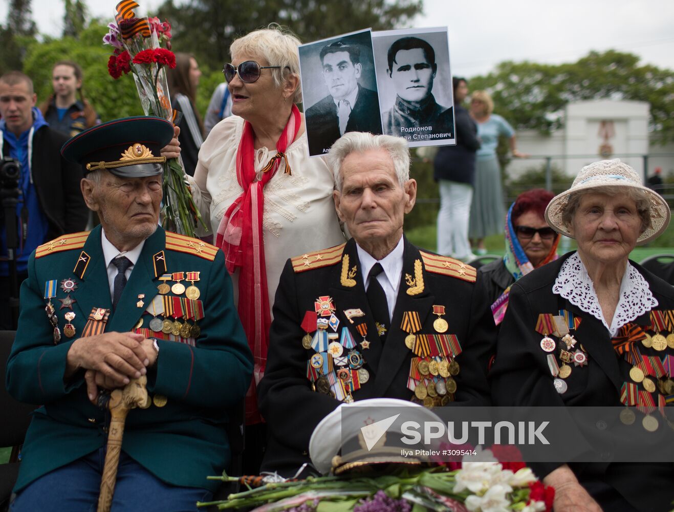 Immortal Regiment march in Russian cities