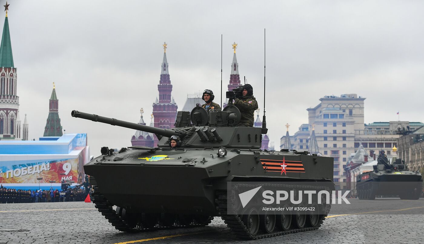 Military parade marking 72nd anniversary of Victory in 1941-45 Great Patriotic War