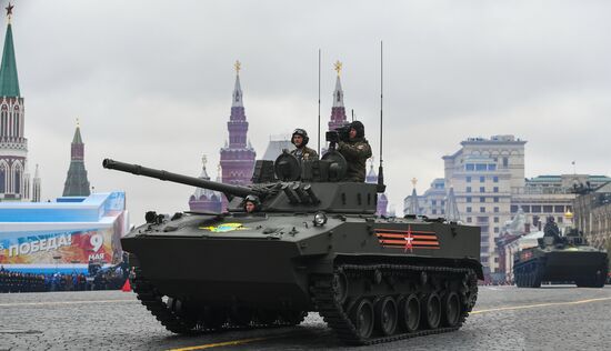 Military parade marking 72nd anniversary of Victory in 1941-45 Great Patriotic War
