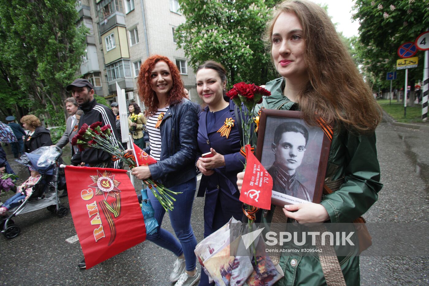 Immortal Regiment march in Russian cities