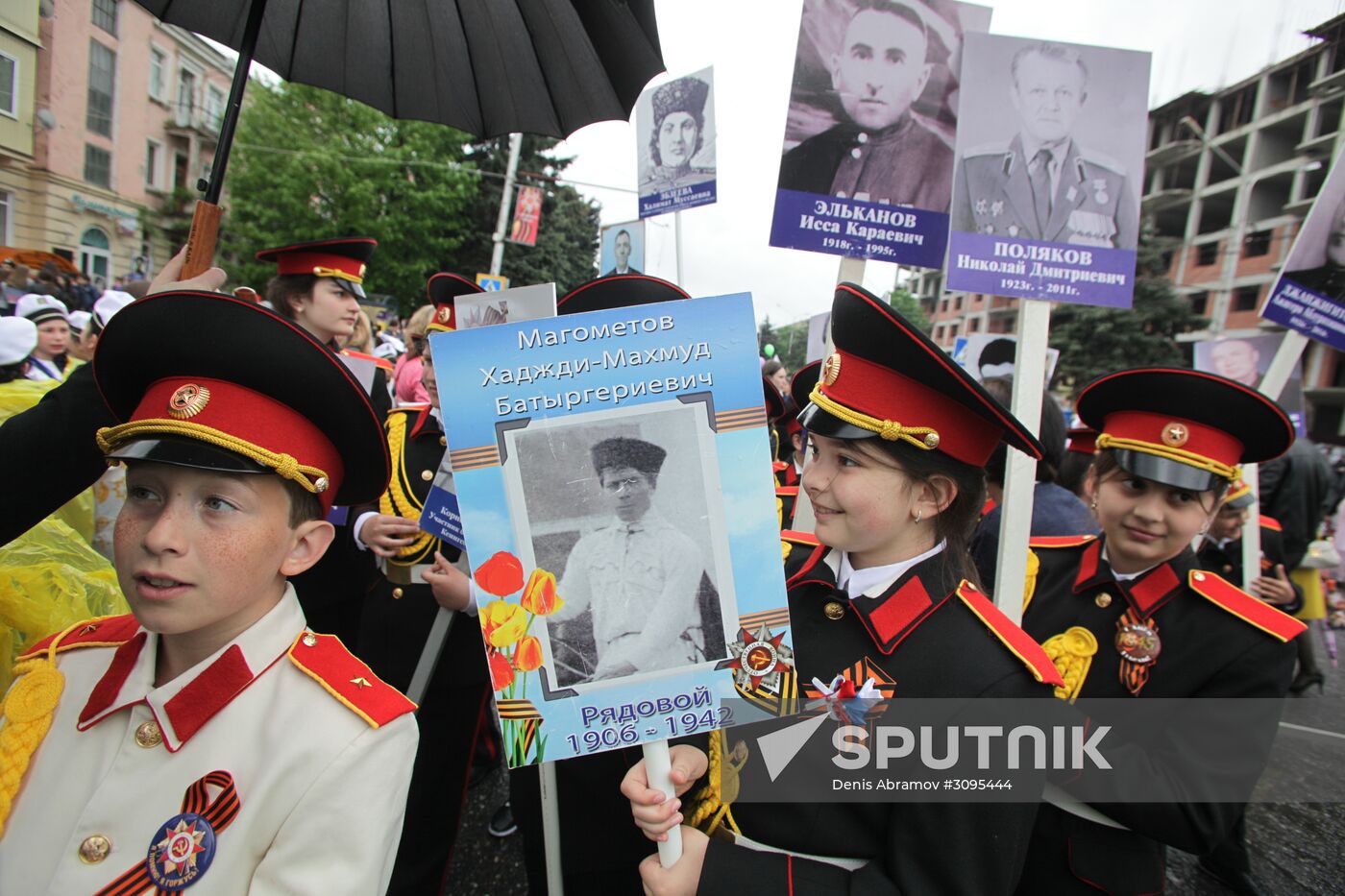 Immortal Regiment march in Russian cities