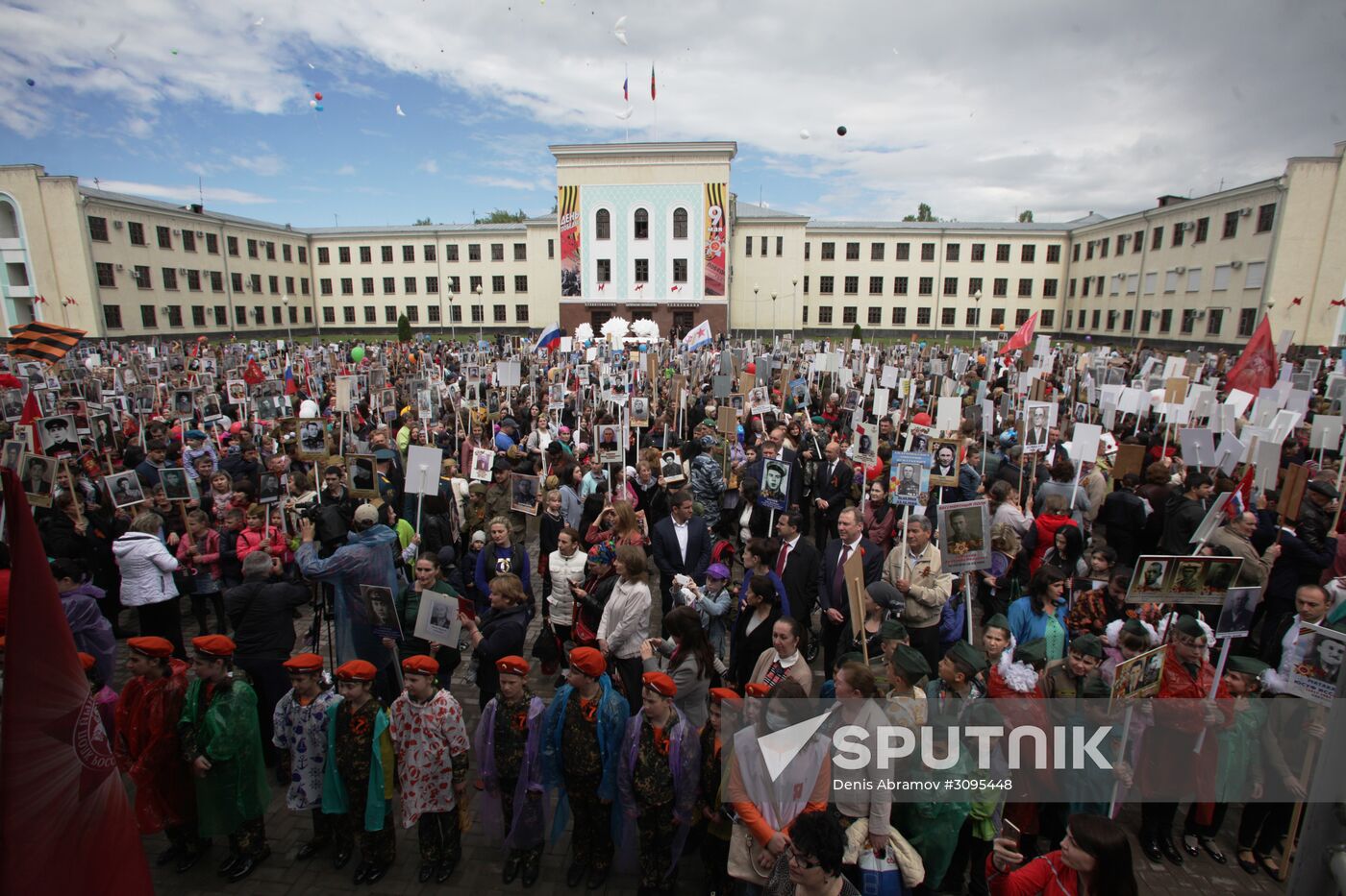 Immortal Regiment march in Russian cities