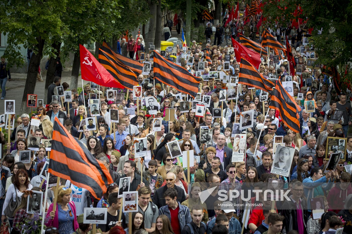 Immortal Regiment march abroad