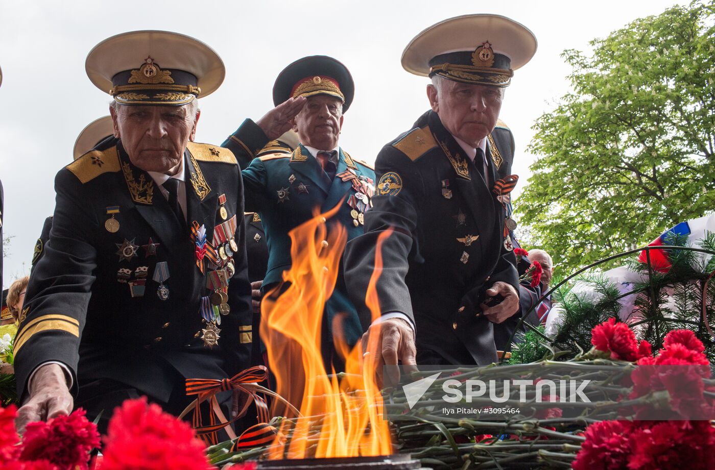 Victory Day parade in Crimea