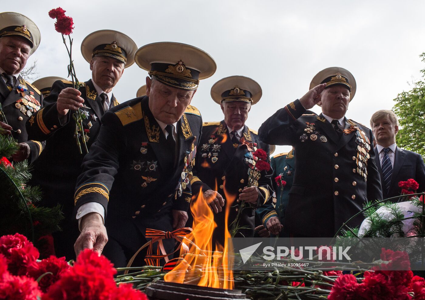 Victory Day parade in Crimea