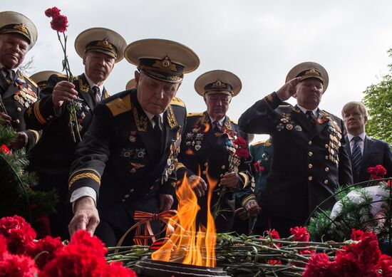 Victory Day parade in Crimea