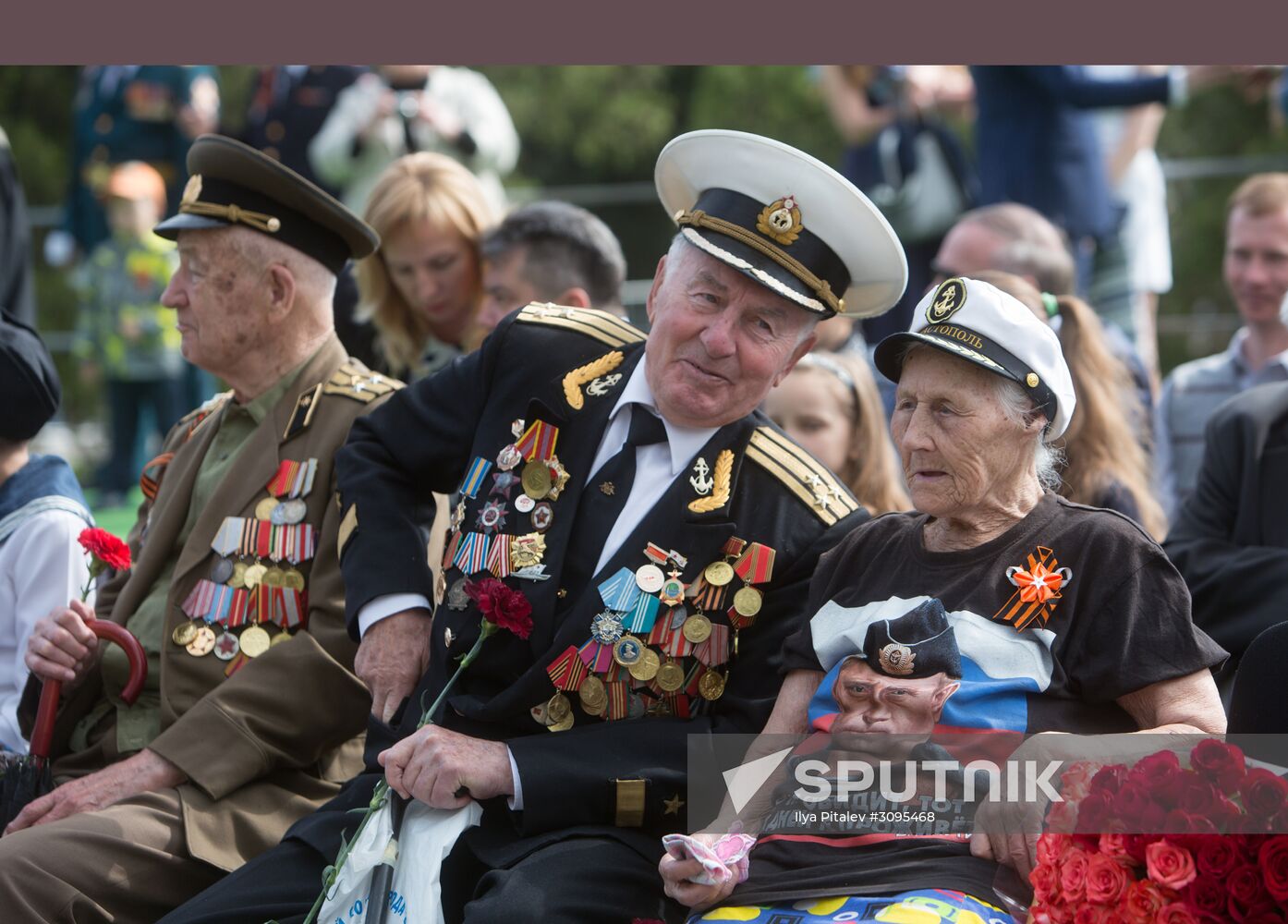 Victory Day parade in Crimea