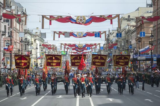 Immortal Regiment march in Russian cities