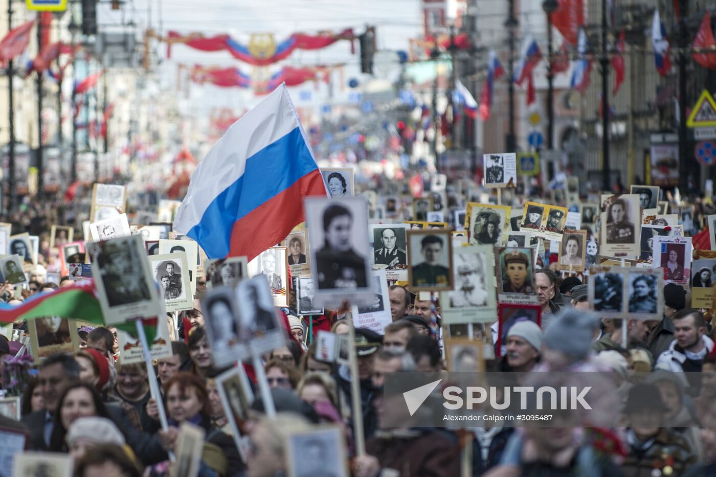 Immortal Regiment march in Russian cities