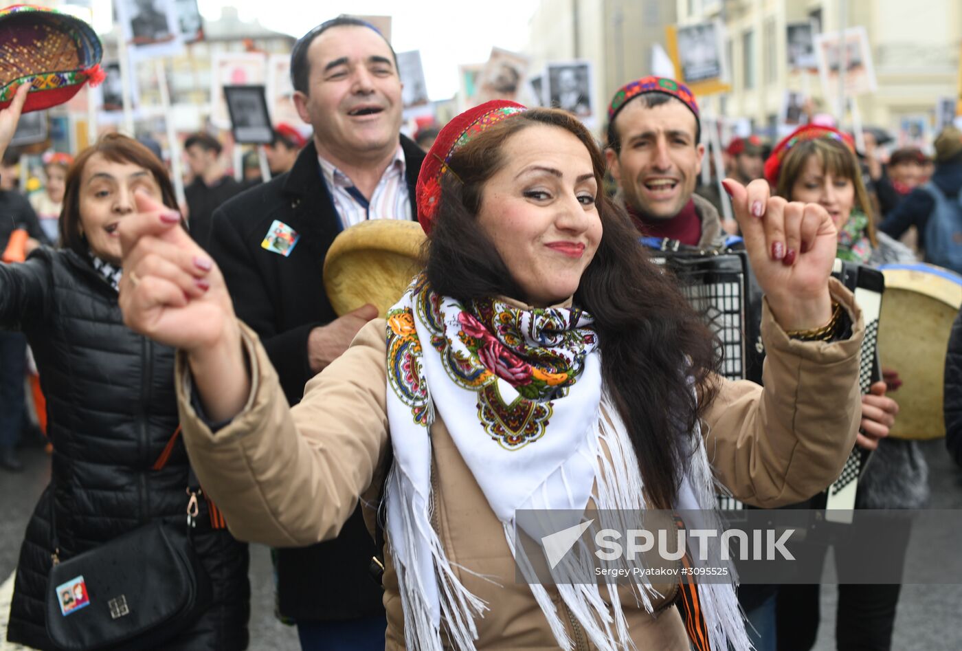 Immortal Regiment march in Russian cities