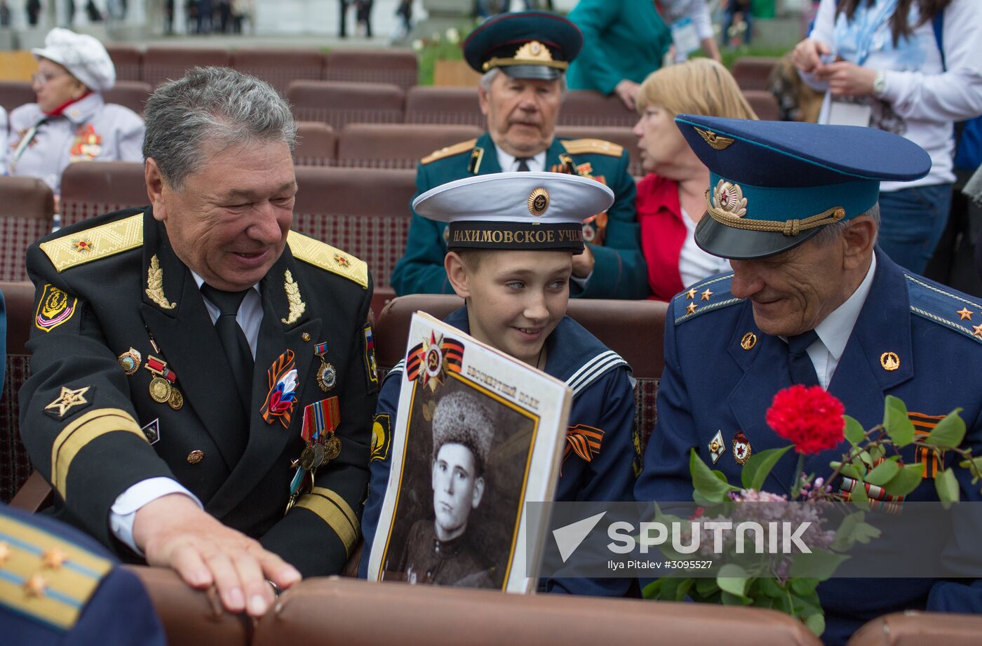 Victory Day parade in Crimea