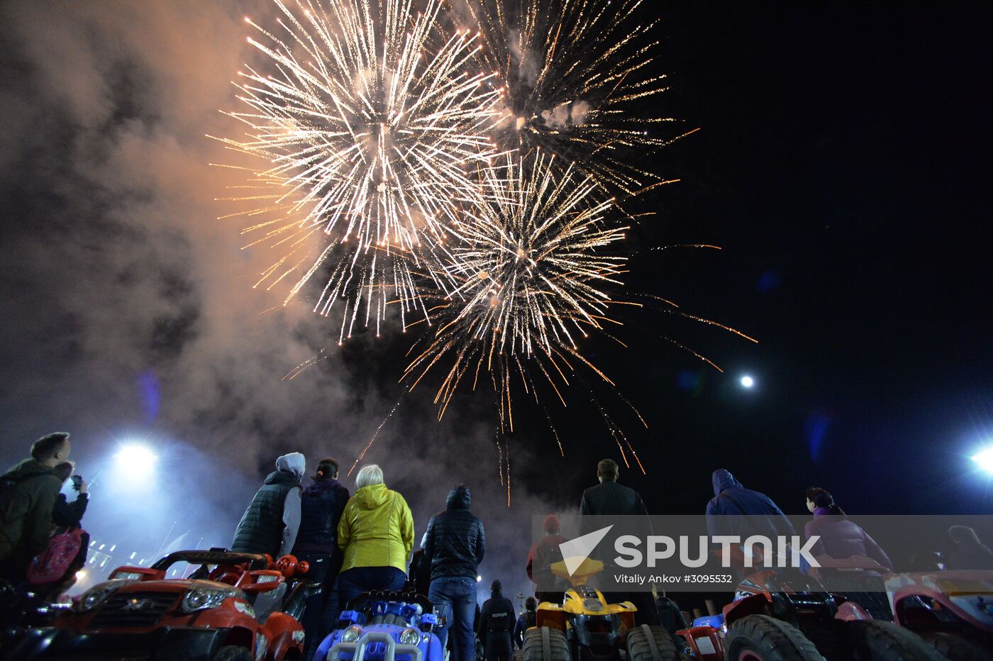 Victory Day celebrations in Russian cities