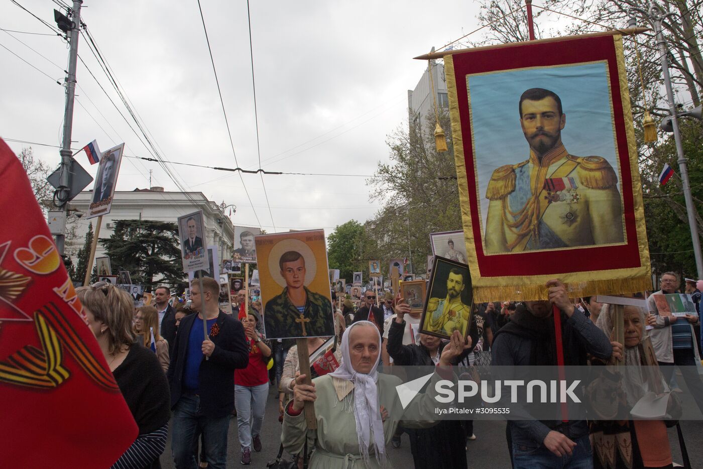 Immortal Regiment march in Russian cities