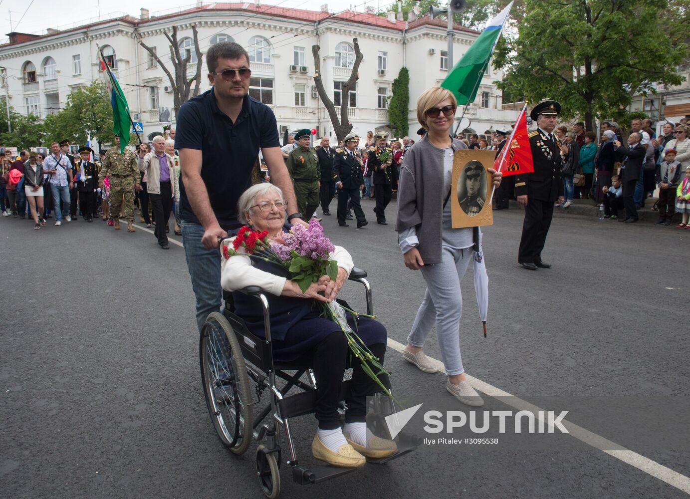 Immortal Regiment march in Russian cities