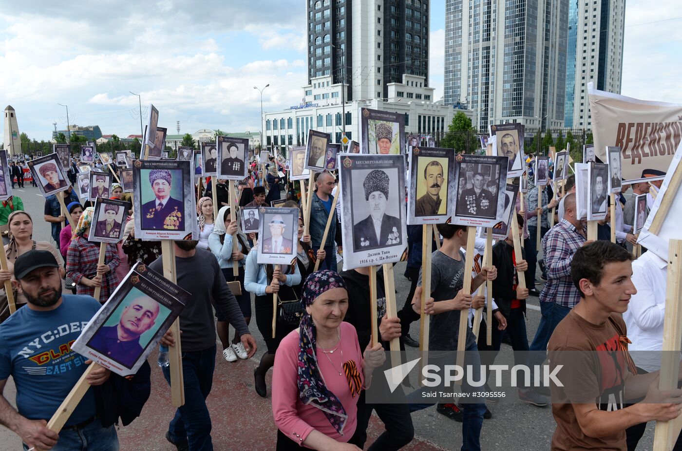 Immortal Regiment march in Russian cities