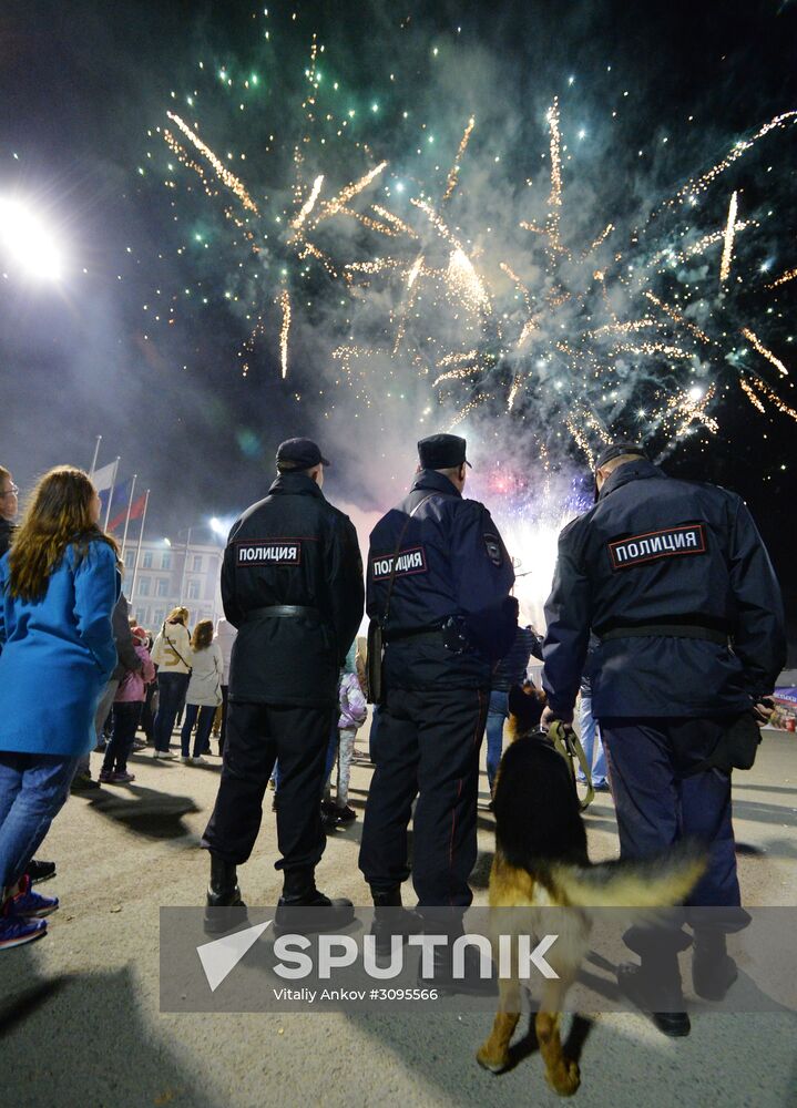 Victory Day celebrations in Russian cities