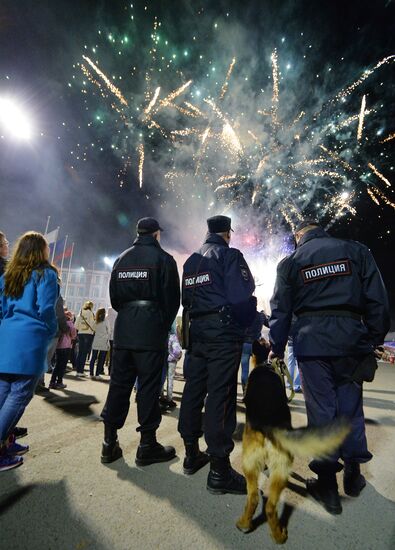 Victory Day celebrations in Russian cities