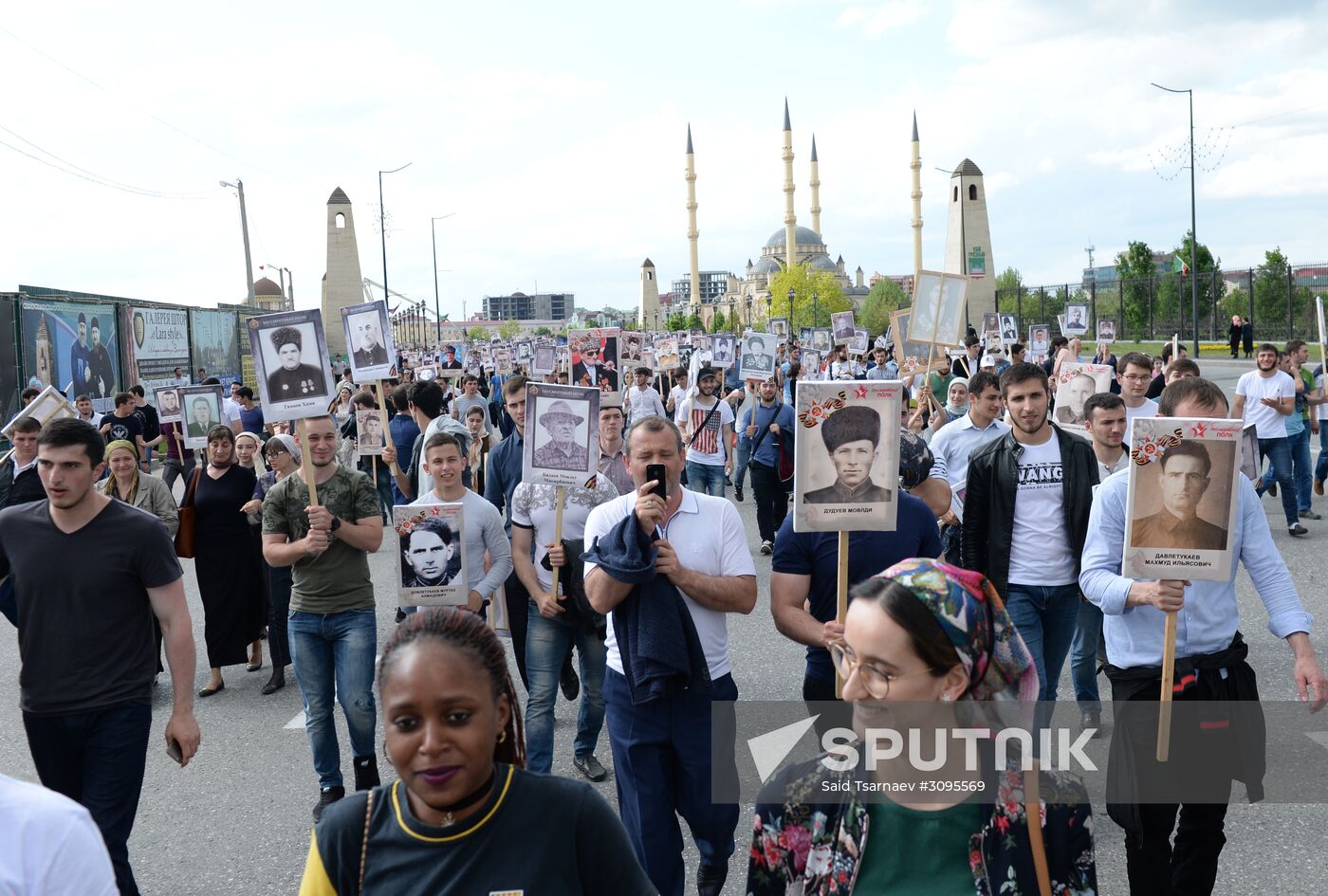 Immortal Regiment march in Russian cities