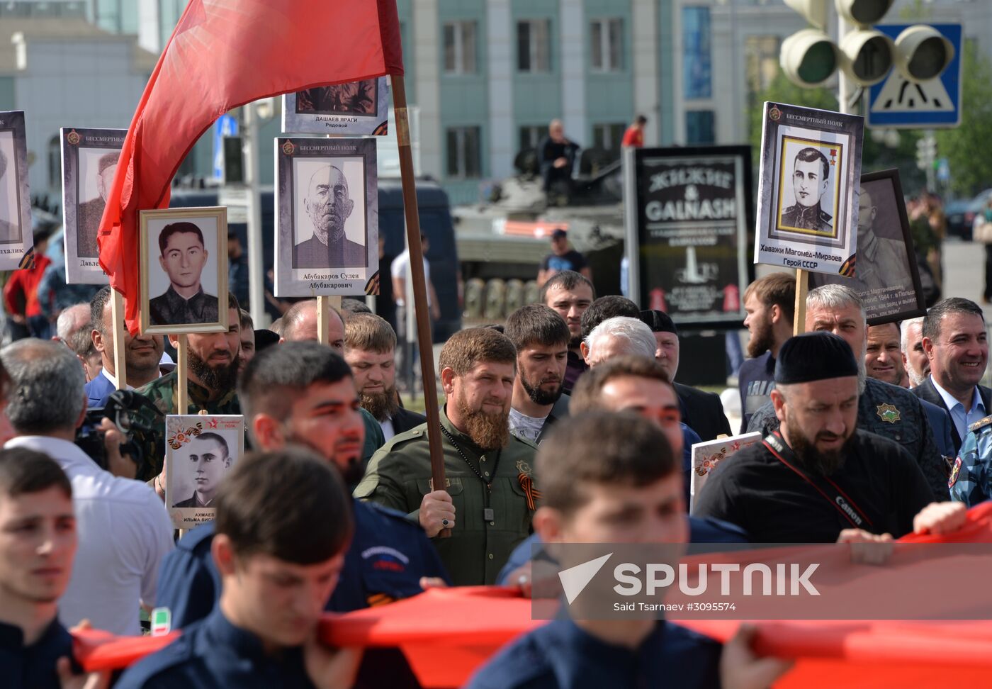 Immortal Regiment march in Russian cities