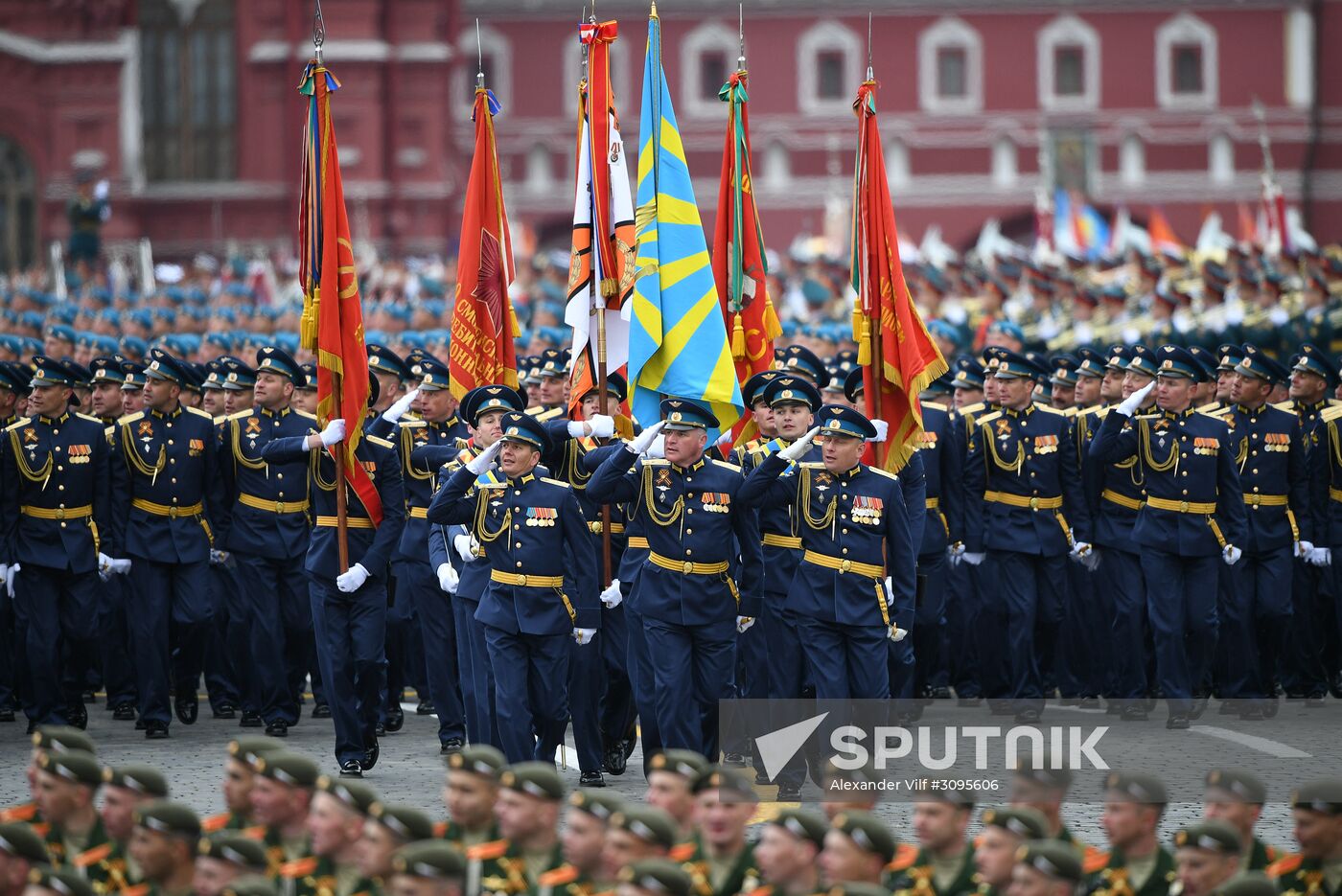 Military parade marking 72nd anniversary of Victory in 1941-45 Great Patriotic War