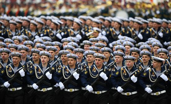 Military parade marking 72nd anniversary of Victory in 1941-45 Great Patriotic War