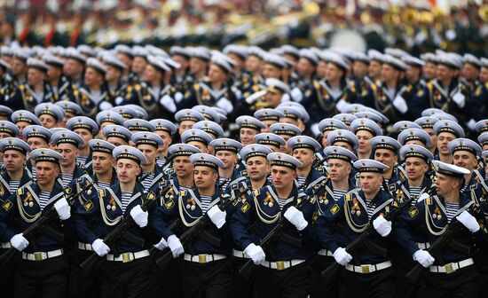 Military parade marking 72nd anniversary of Victory in 1941-45 Great Patriotic War