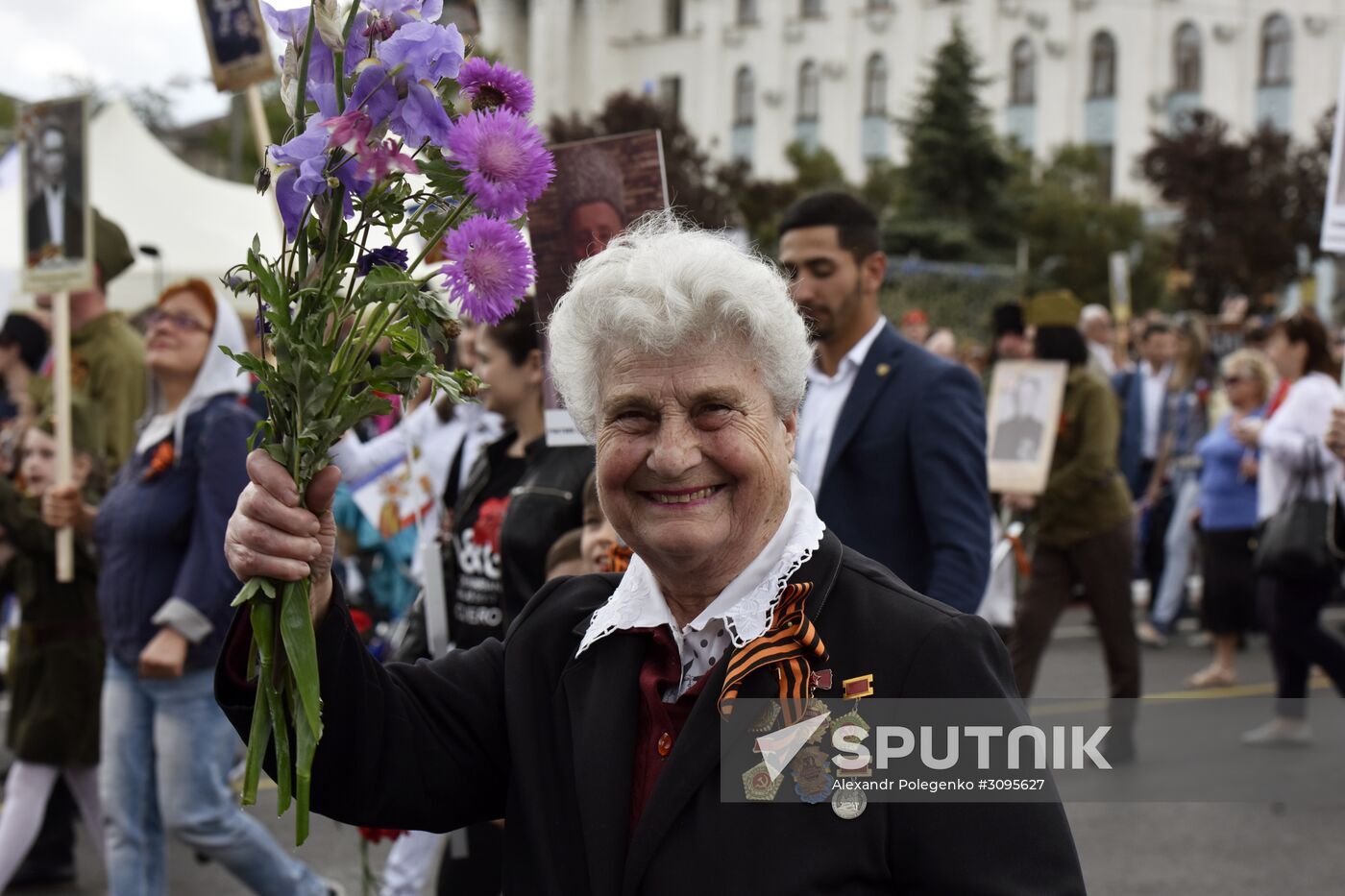 Immortal Regiment march in Russian cities