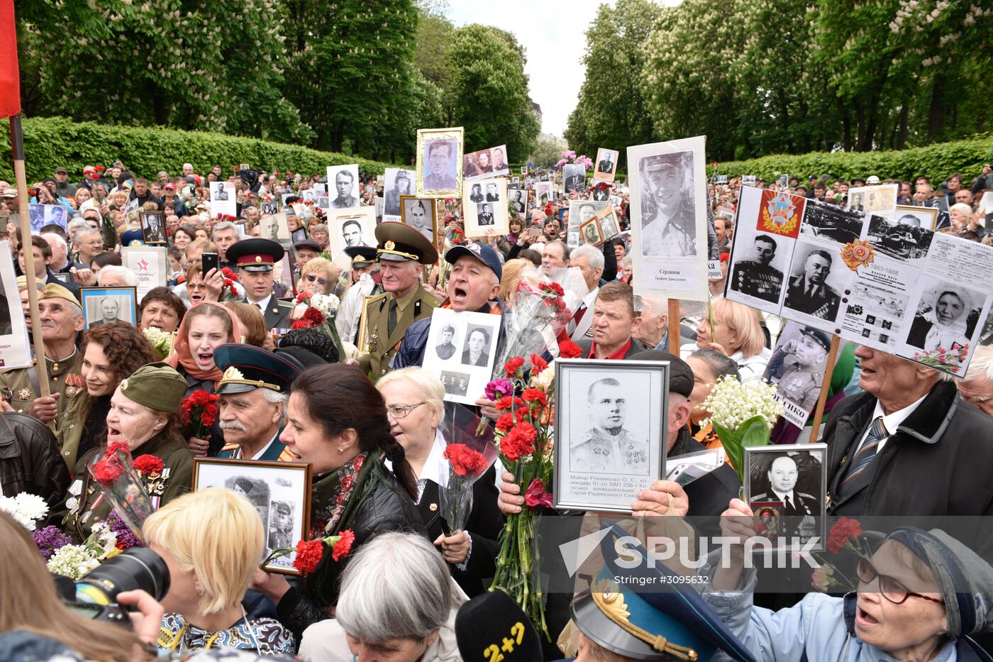 Immortal Regiment march abroad