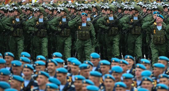 Military parade marking 72nd anniversary of Victory in 1941-45 Great Patriotic War