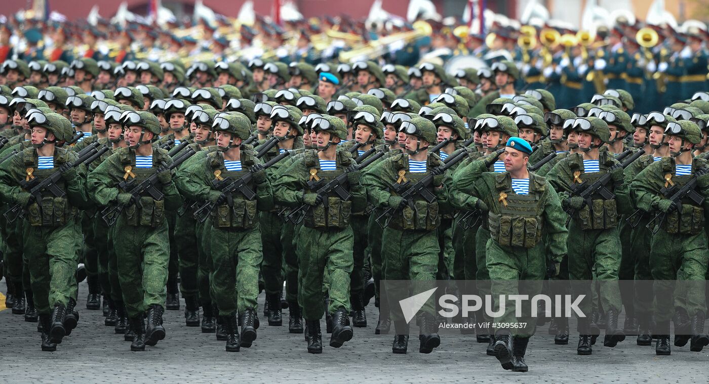 Military parade marking 72nd anniversary of Victory in 1941-45 Great Patriotic War