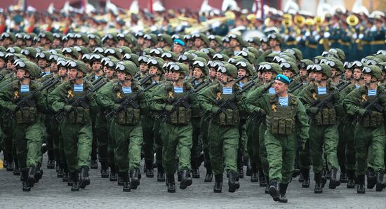 Military parade marking 72nd anniversary of Victory in 1941-45 Great Patriotic War