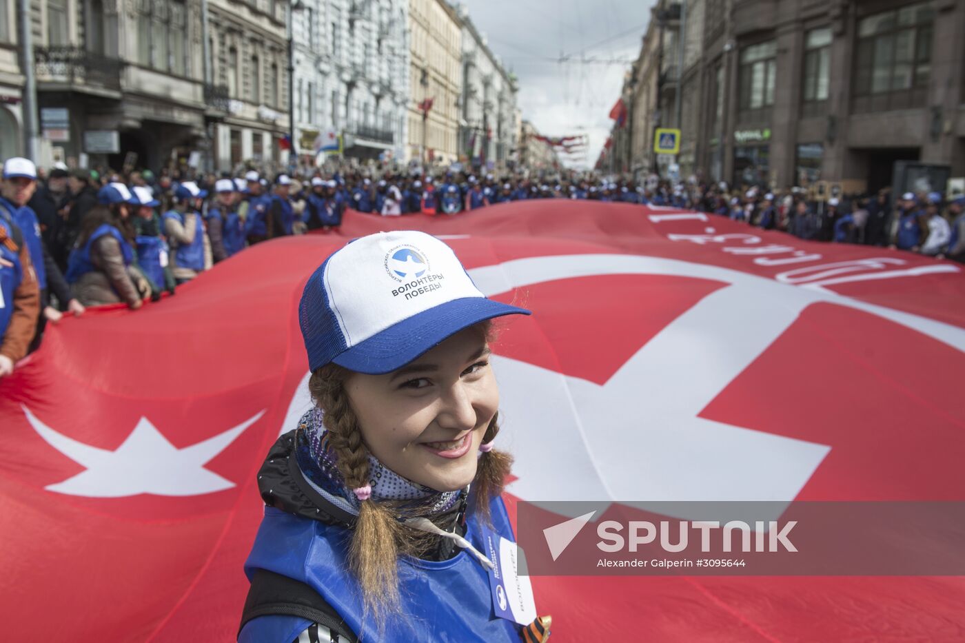 Immortal Regiment march in Russian cities