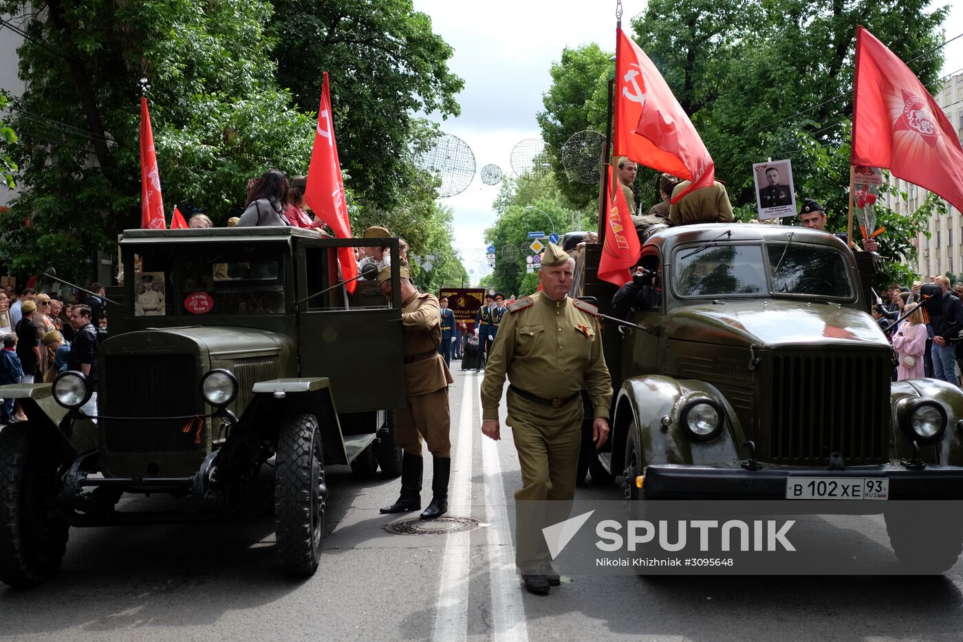 Immortal Regiment march in Russian cities